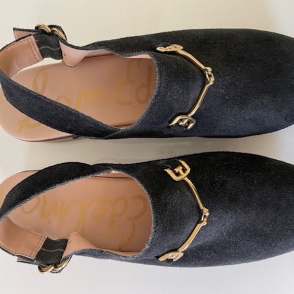 Sam Edelman Hilda Lux Suede Clogs - Picture 6 of 12